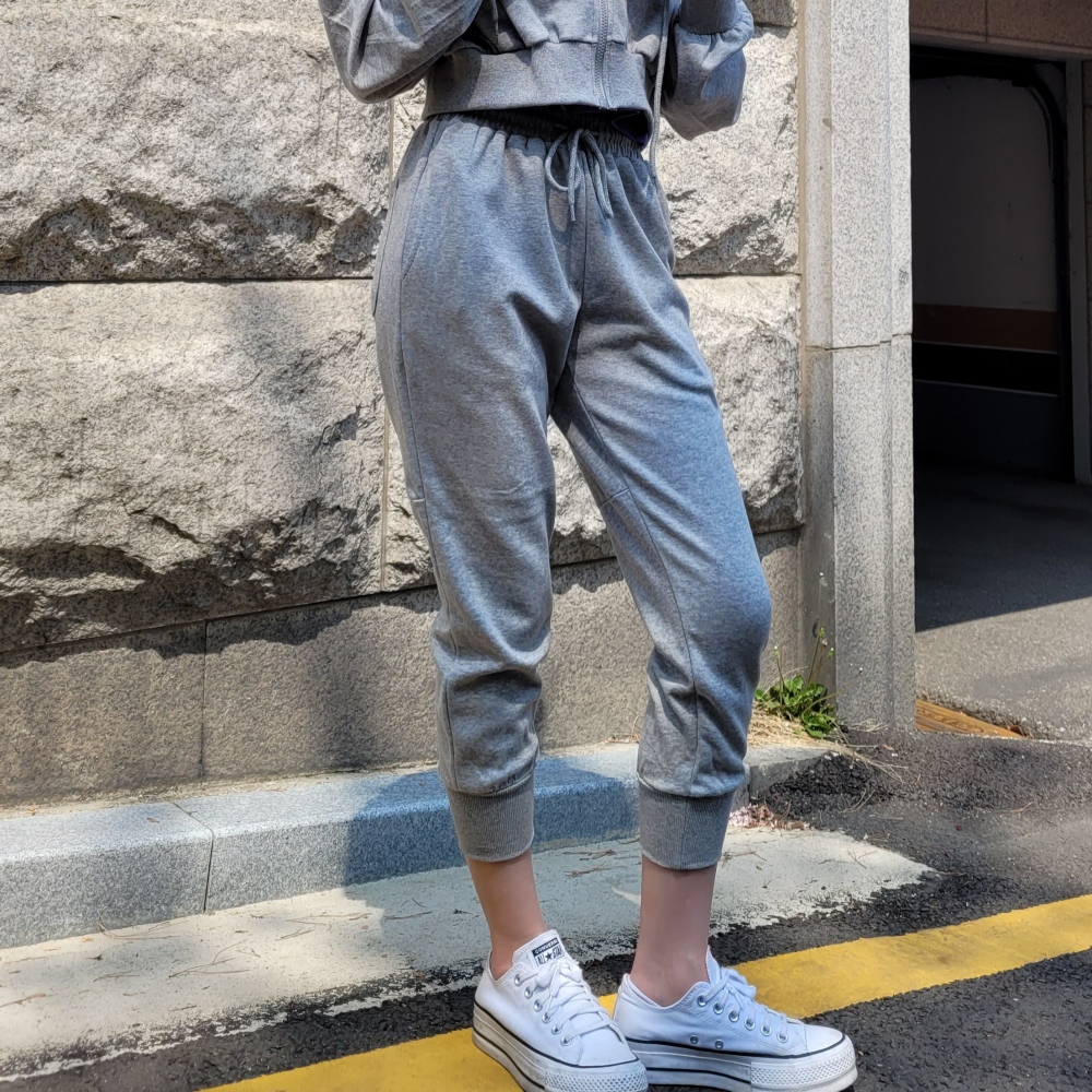 봄 여름 키작녀 여성 조거팬츠 키작은여자 조커바지 - 상세 이미지 2