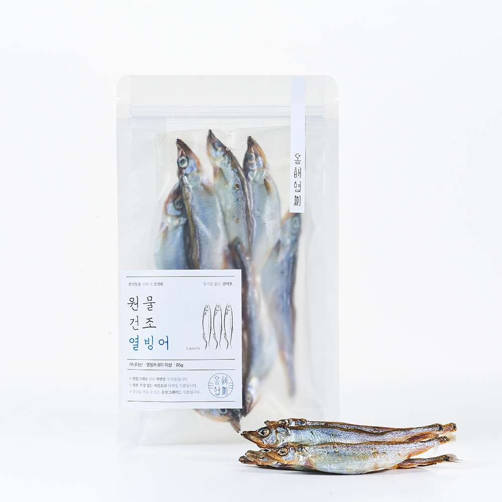 동해형씨 원물건조 열빙어 수제간식 70g (5~8미) 면역력 성장발육 - 상세 이미지 3