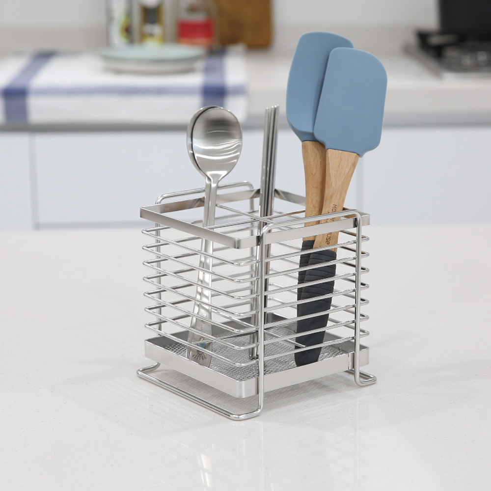 아이넥스 누에보 스텐304 사각 수저통