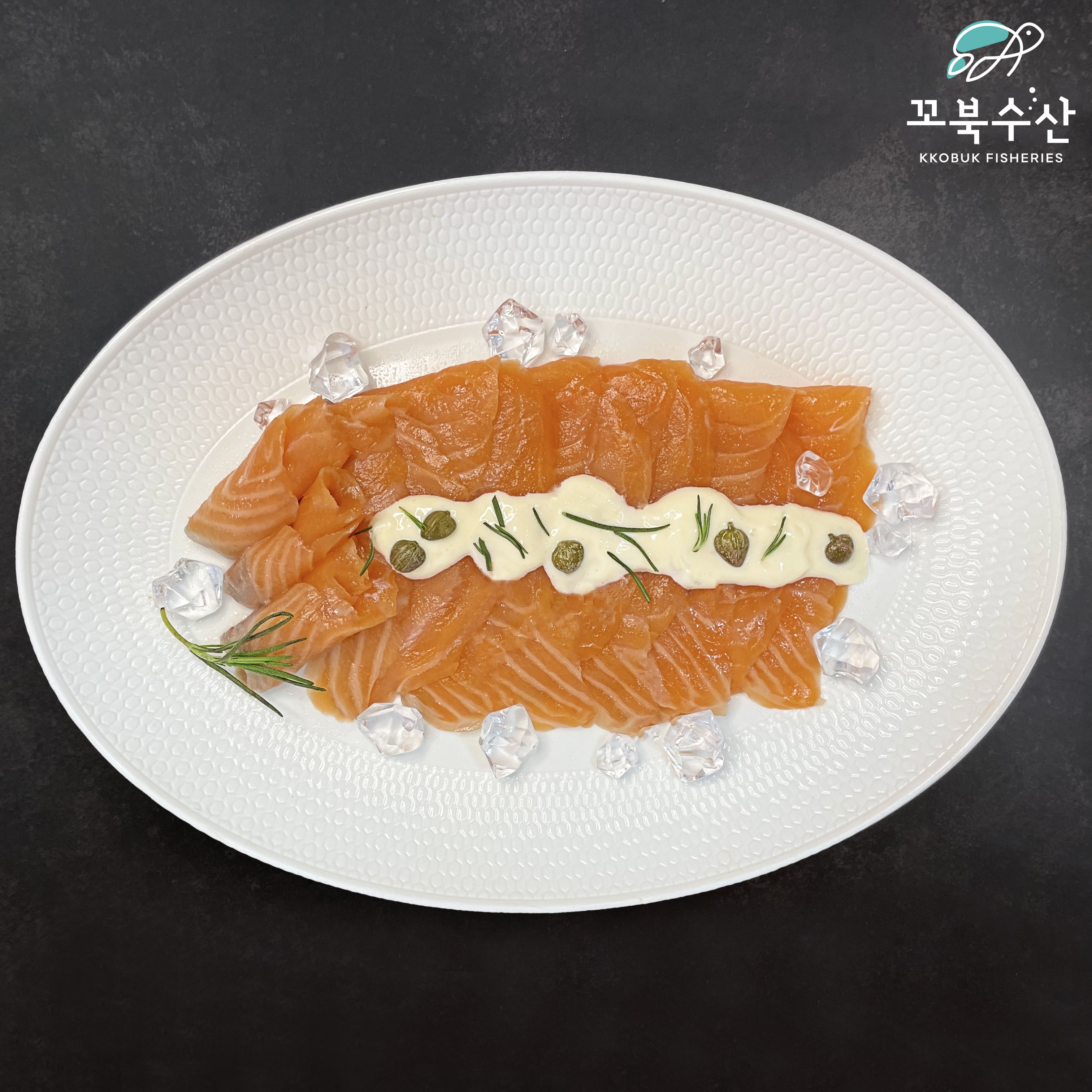 통연어 훈제연어 연어회 필렛 슬라이스 업소용/가정용 - 상세 이미지 2
