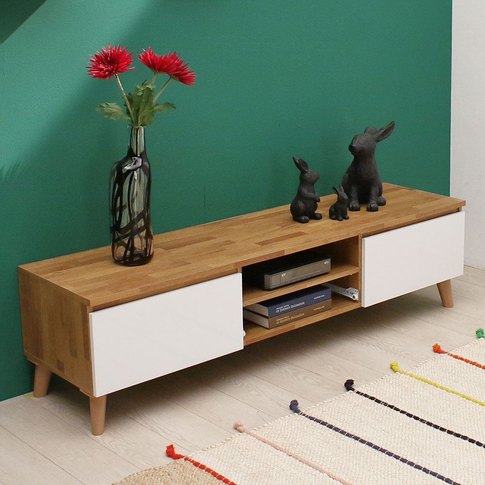 카이 모던 북유럽 1800 TV다이 거실 서랍장 티비 테이블 수납장 거실장