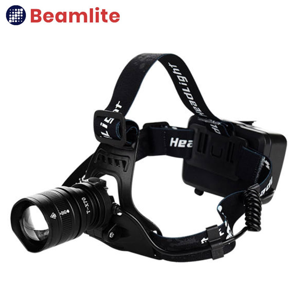 T-X70 LED 줌라이트 헤드랜턴 3200루멘 18650 헤드램프 충전식 라이트