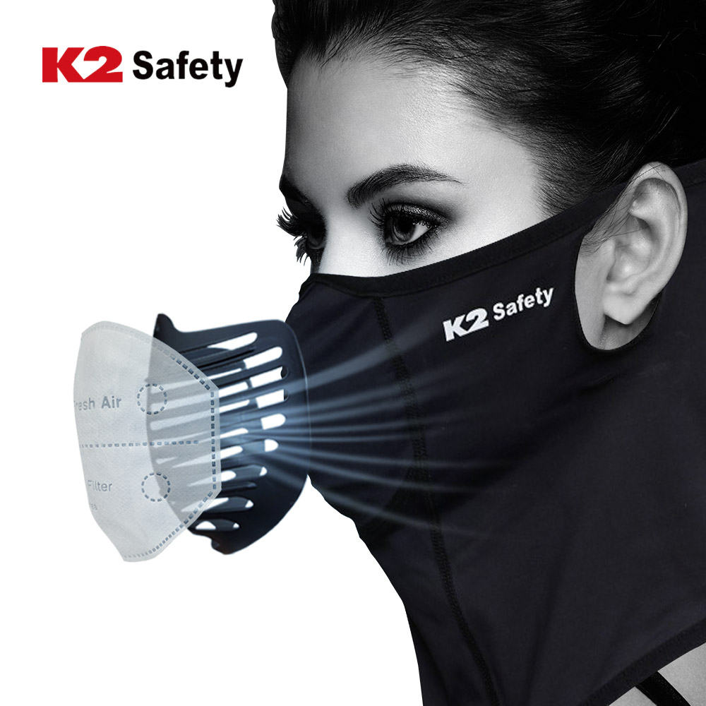 K2 Safety 방한 골프 마스크 안면 겨울 등산 자전거 스키 - 상세 이미지 3