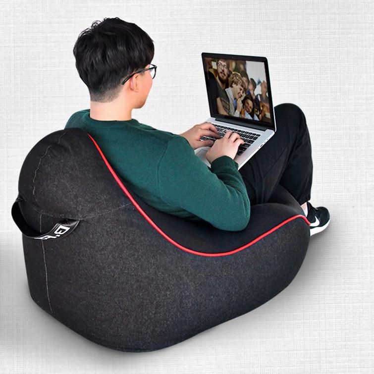 게으른 소파 러브소파 왕쿠션 빈백 쿠션 침대 푹신의자 카페 빔백 일인 무지 푹신한