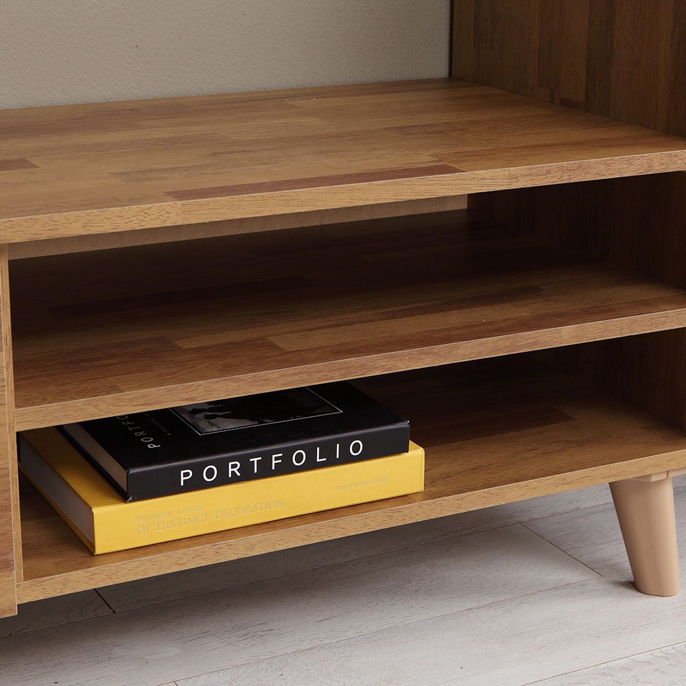 카이 2400 낮은 거실장 모던 TV다이 선반 수납장