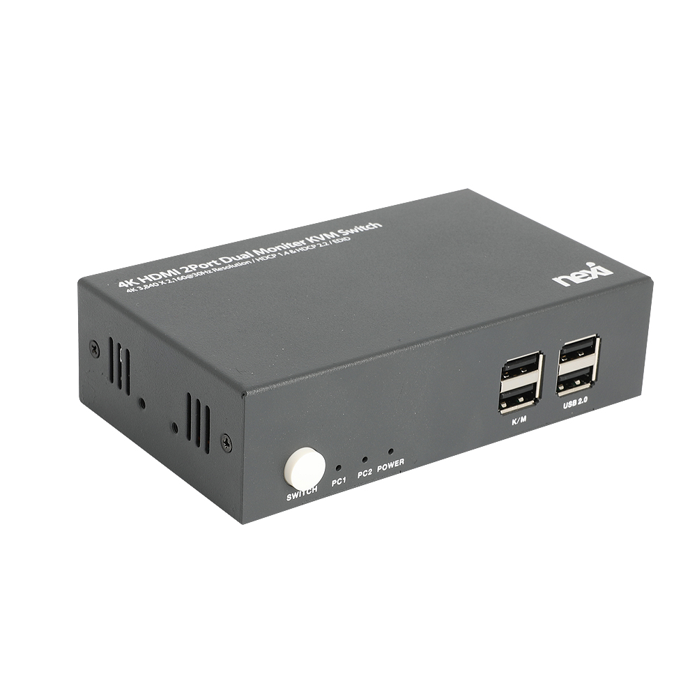 넥시 NX-7402KVM-DUAL 4K HDMI 2포트 듀얼모니터 KVM스위치 이미지 7