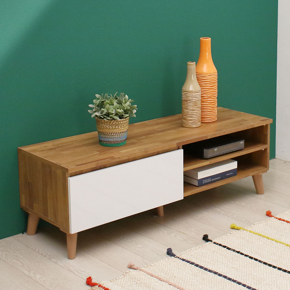 카이 모던 북유럽 1800 TV다이 거실 서랍장 티비 테이블 수납장 거실장