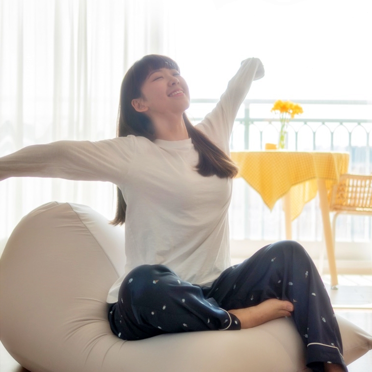 무지 빈백 쿠션 카페 초 대형 빈백 침대 게으른 쇼파 러브소파 푹신의자 자이언트 빔백 왕