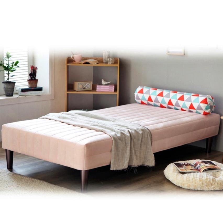 다리 발통 매트리스 일체형 푹신한 미니 싱글침대 원룸 침대 S 자취방침대 초등 학생 여아