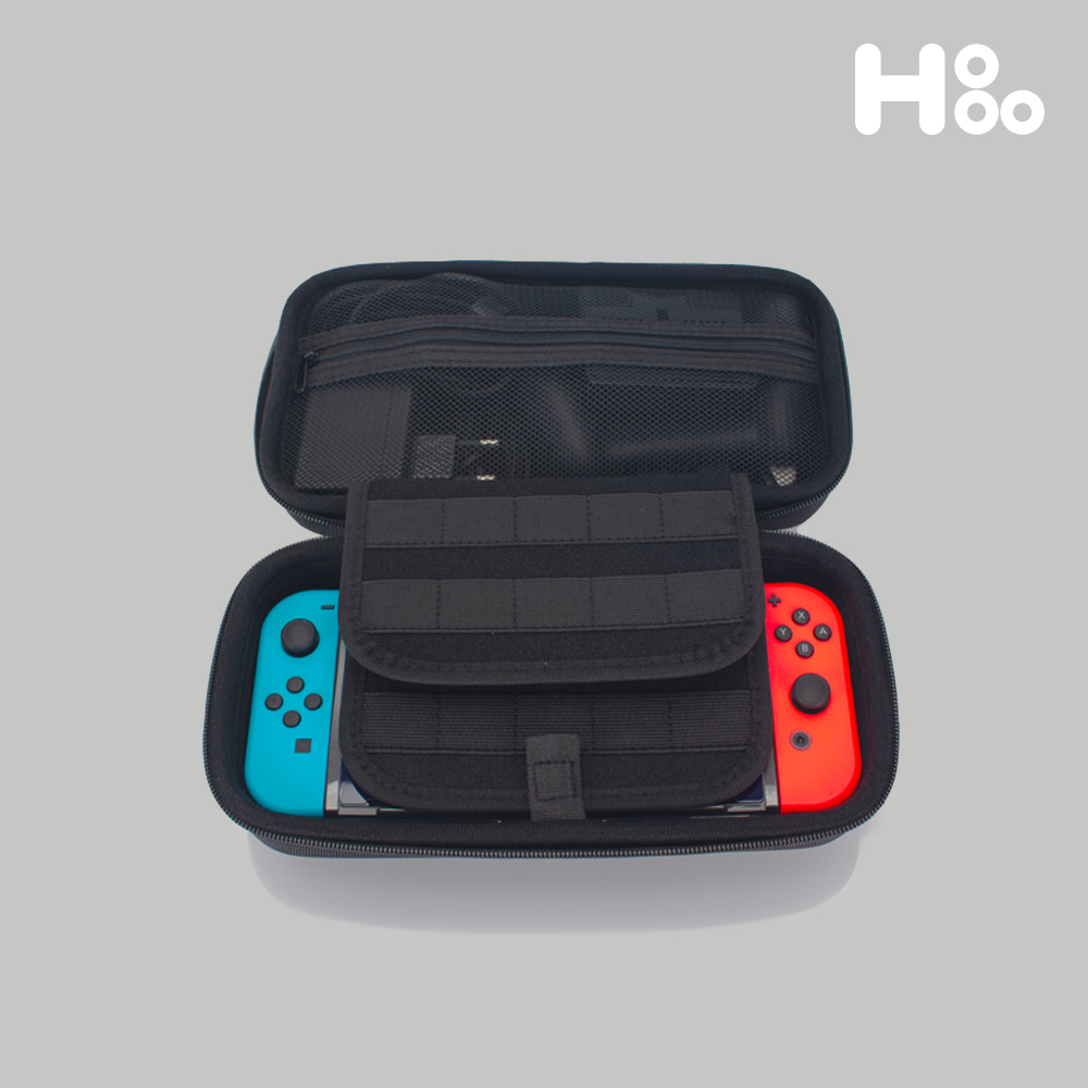 닌텐도 스위치 파우치 올인원 가방 케이스 액정필름 세트 - 상세 이미지 4