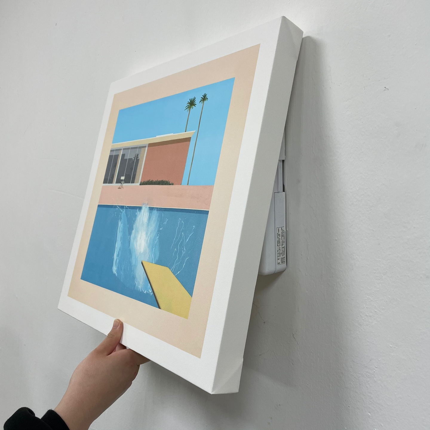 두꺼비집가리개 배전함 차단기 커버 데이비드 호크니 소형 - 상품 이미지