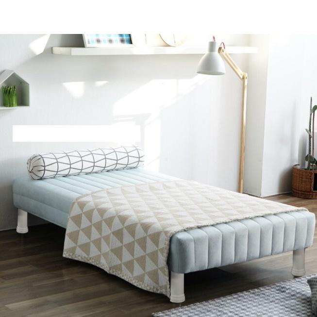 원룸 침대 S 미니 싱글침대 매트리스 일체형 푹신한 자취방침대 초등 학생 발통 베드 여아