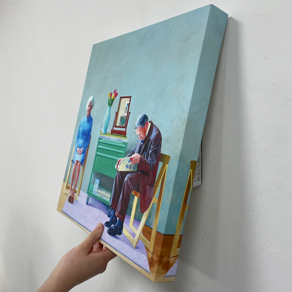 두꺼비집가리개 배전함 차단기 커버 데이비드 호크니 소형 - 상세 이미지 2