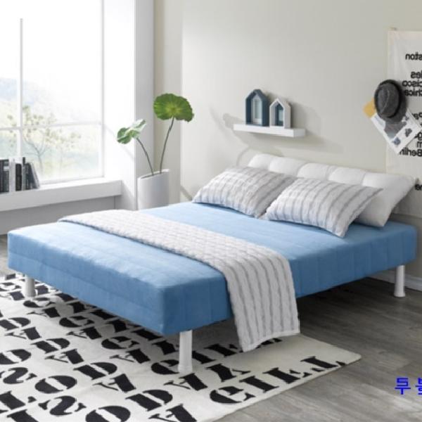 매트리스 일체형 원룸 침대 S 미니 싱글침대 푹신한 자취방침대 여아 초등학생 발통 다리