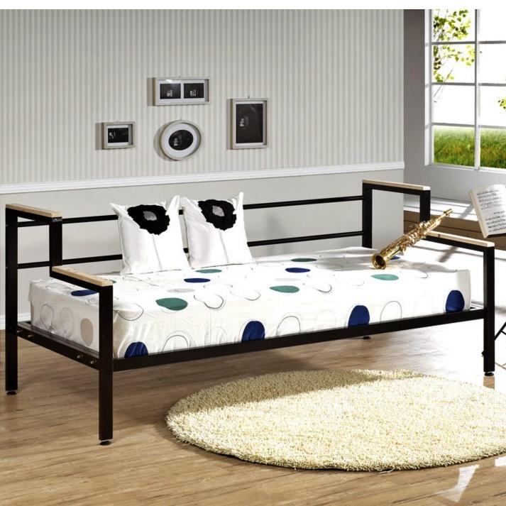 쇼파형 원룸침대 미니 싱글 침대 s 자취생 자취방침대 푹신한 초등 학생 여아 고등 철제