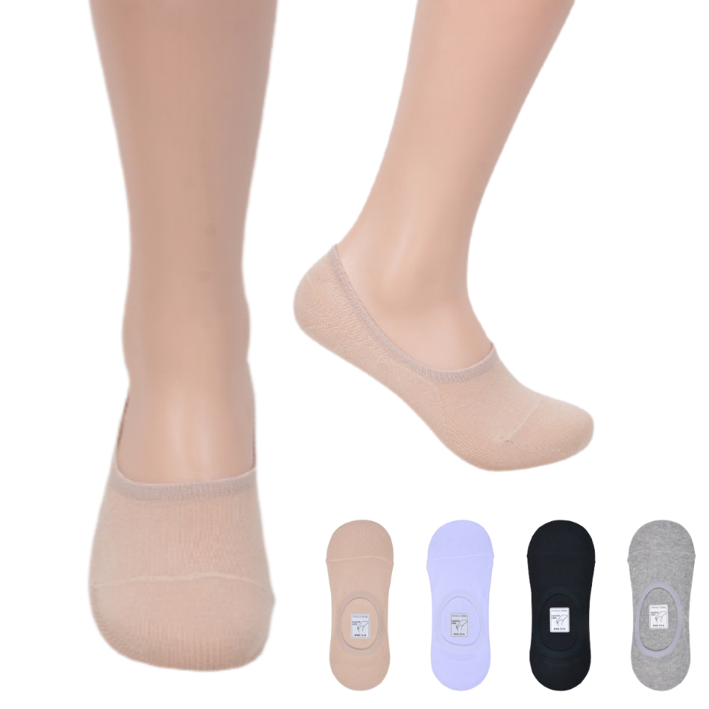빅사이즈페이크삭스 5켤레 국내생산 왕발 큰발 덧신 슬립온양말 반버선 남자버선양말 덧버선 - 메인 이미지