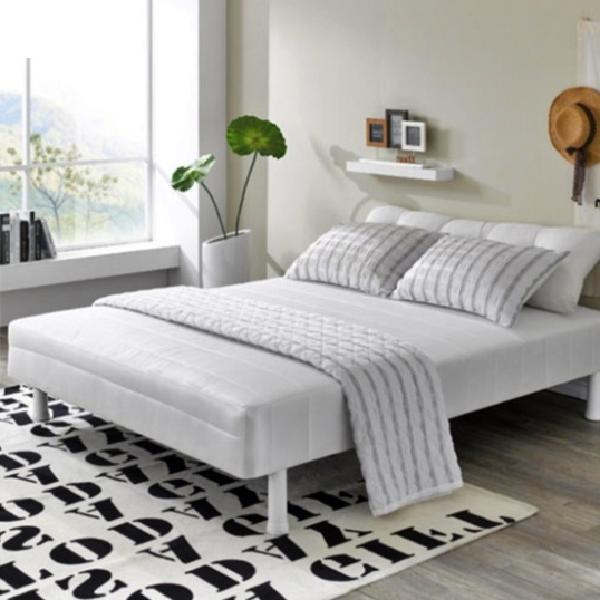 자취방 침대 S 원룸침대 미니 싱글침대 매트리스 일체형 푹신한 초등 학생 발통 베드 여아