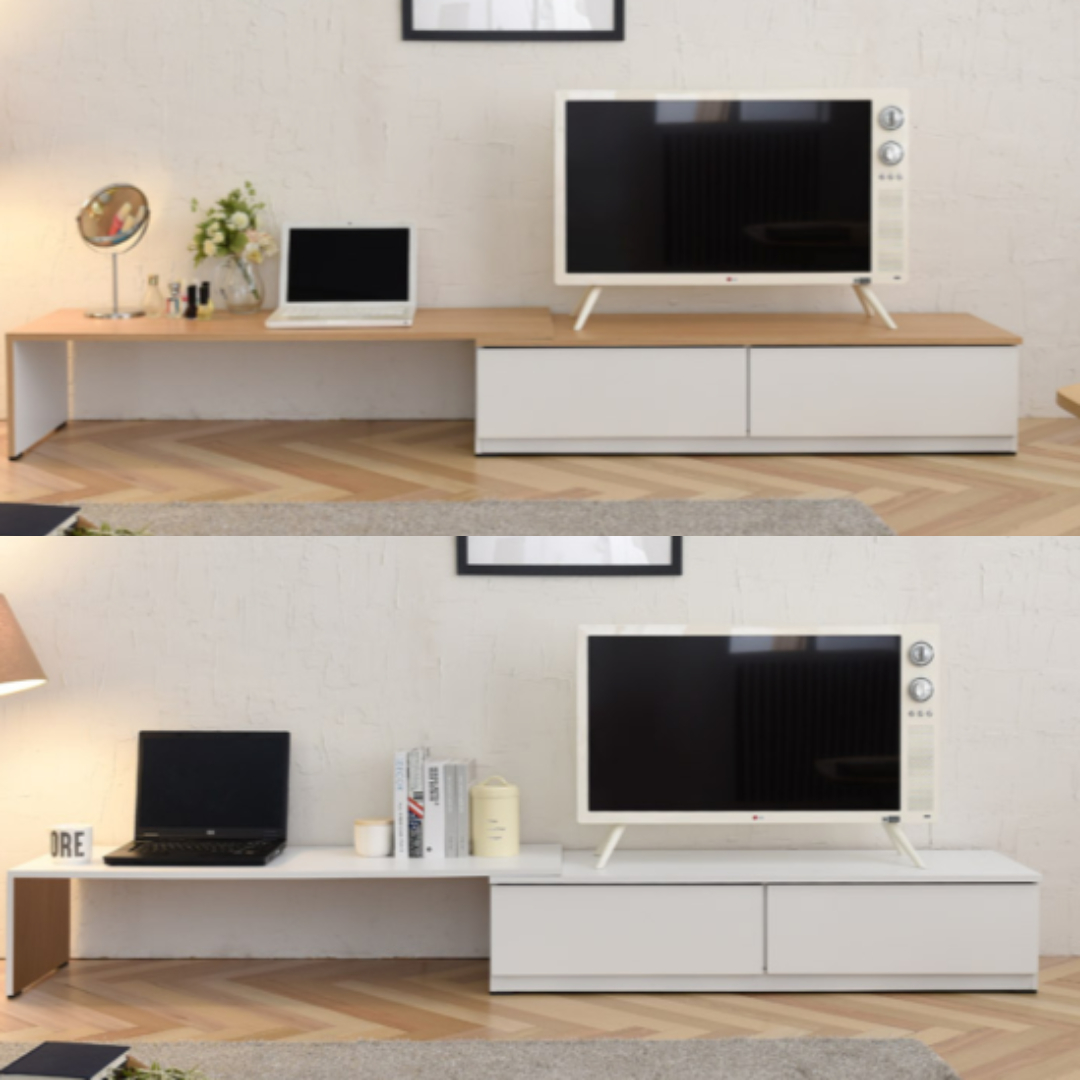 와이드 북유럽 고급 거실장 티브 다이 서랍장 낮은 티비장