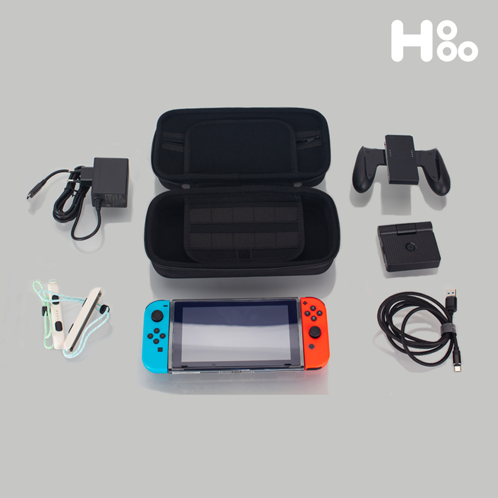 닌텐도 스위치 파우치 올인원 가방 케이스 액정필름 세트 - 상세 이미지 3