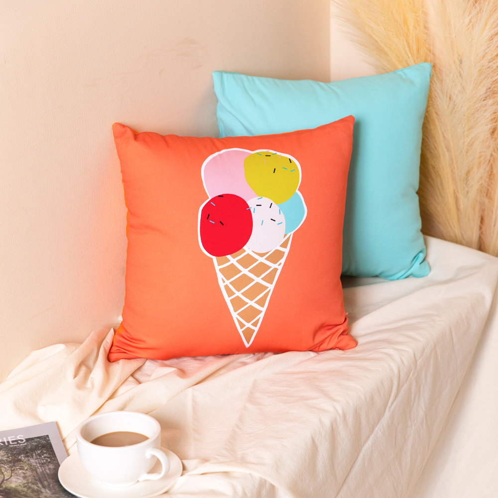 마벨로제 바나나 쿠션 쇼파 쿠션커버 등받이 40x40