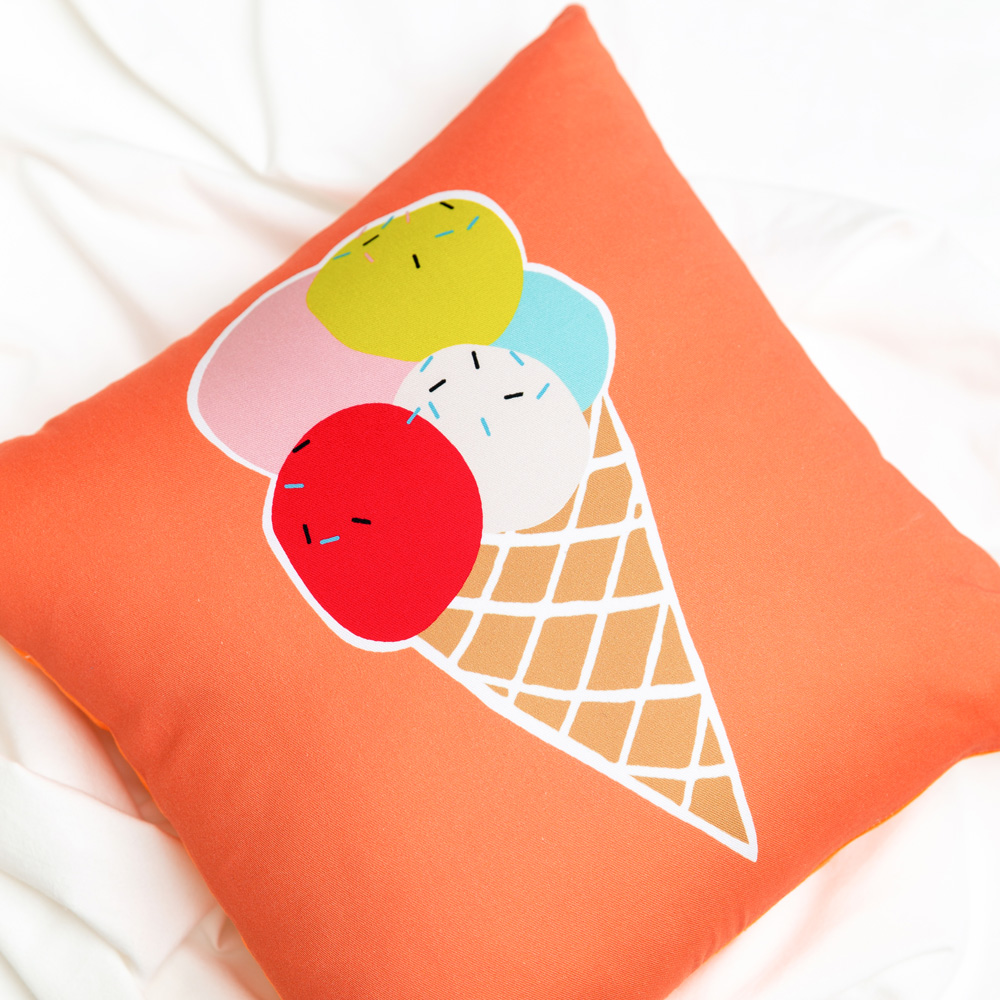 마벨로제 바나나 쿠션 쇼파 쿠션커버 등받이 40x40