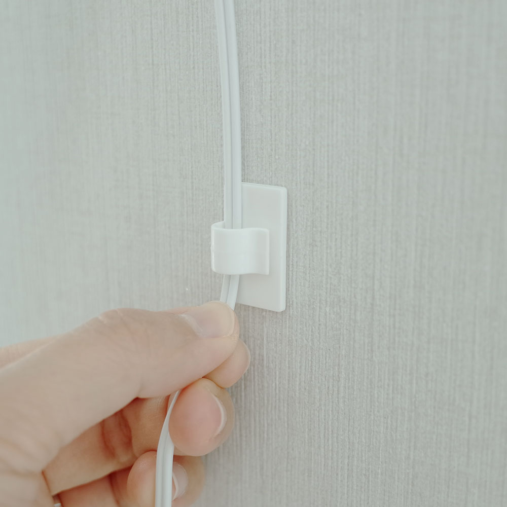 전선클립 8P 케이블 전선홀더 충전기 코드 선정리