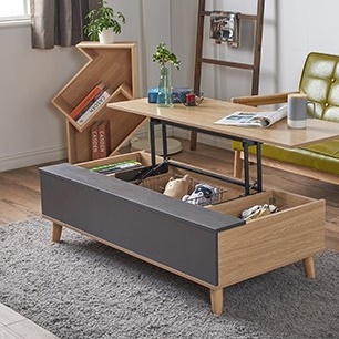 높은 쇼파테이블 리프팅테이블 기능성 거실테이블 거실용 탁자