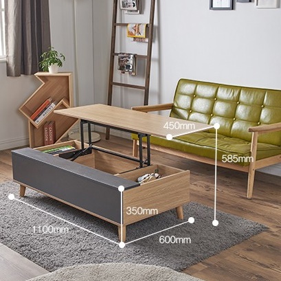 높은 쇼파테이블 리프팅테이블 기능성 거실테이블 거실용 탁자