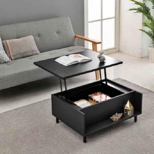 리프팅테이블 거실용탁자 높은 소파 테이블 좌식 기능성 거실 원목 리프트업테이블 800 쇼파