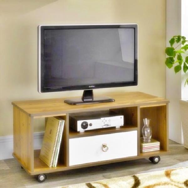 이동식 거실티비책장 티브다이 미니거실장 원룸티비다이 고급 폭좁은 슬림 화이트 월넛