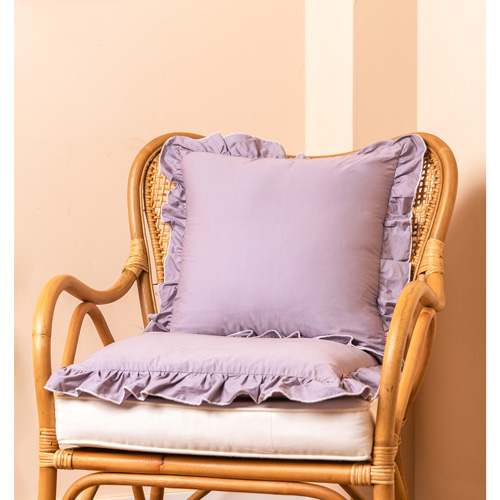 마벨로제 블라썸 프릴 쿠션커버 쇼파 쿠션 커버 방석 45x45