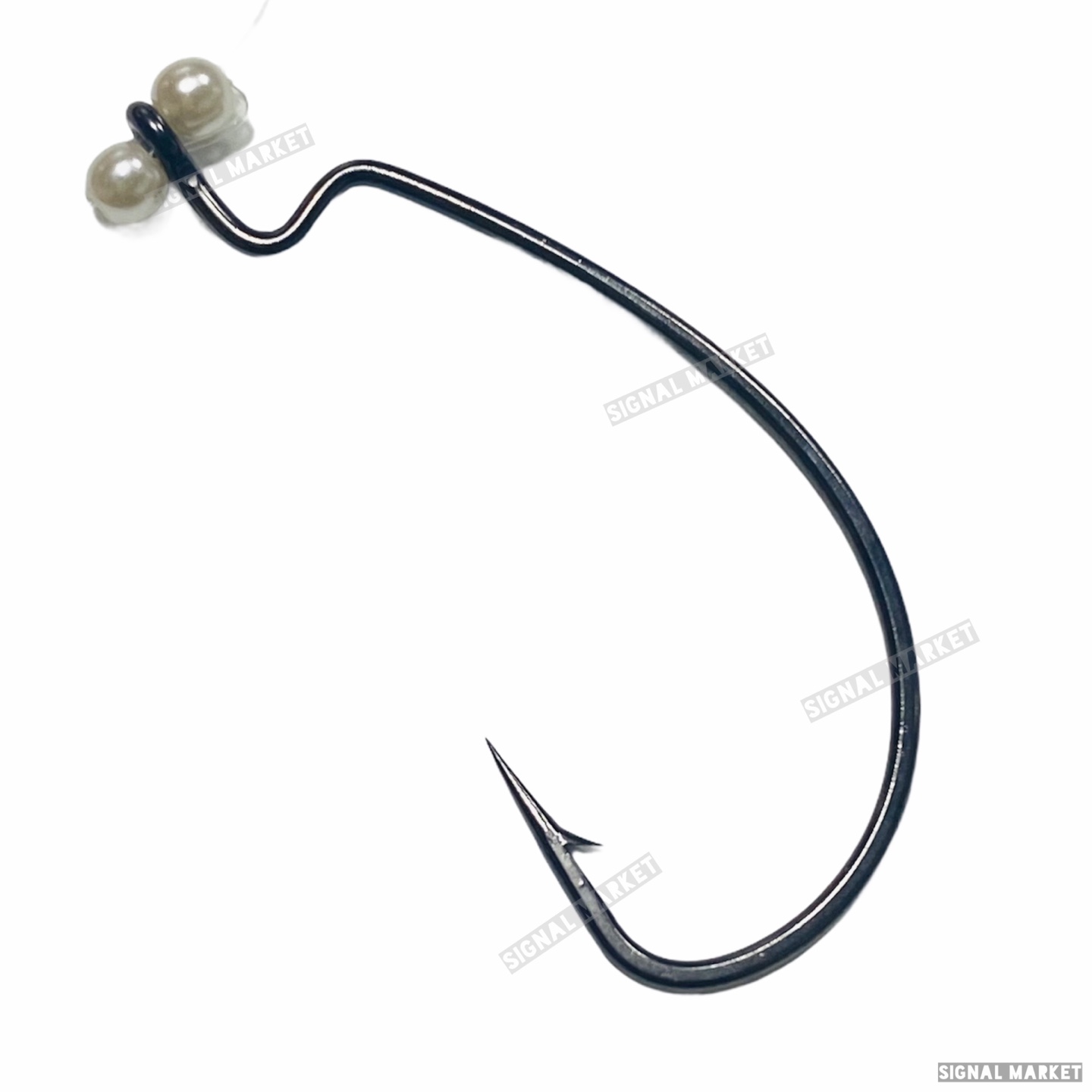 카즈미 다운샷 와이드훅 4호(3P) 광어 우럭 바다낚시 채비 - 상세 이미지 2