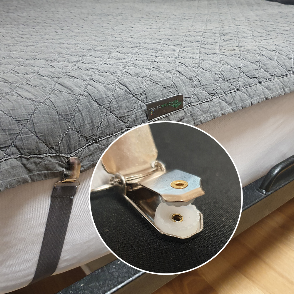 노바리빙 침대시트 고정 집게 매트리스 홀더 Y자형 일자형 간단 간편 설치