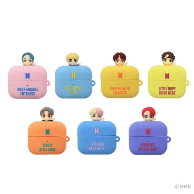 BTS 피규어 에어팟 케이스 프로 무선 이어폰 V 뷔 - 상세 이미지 3