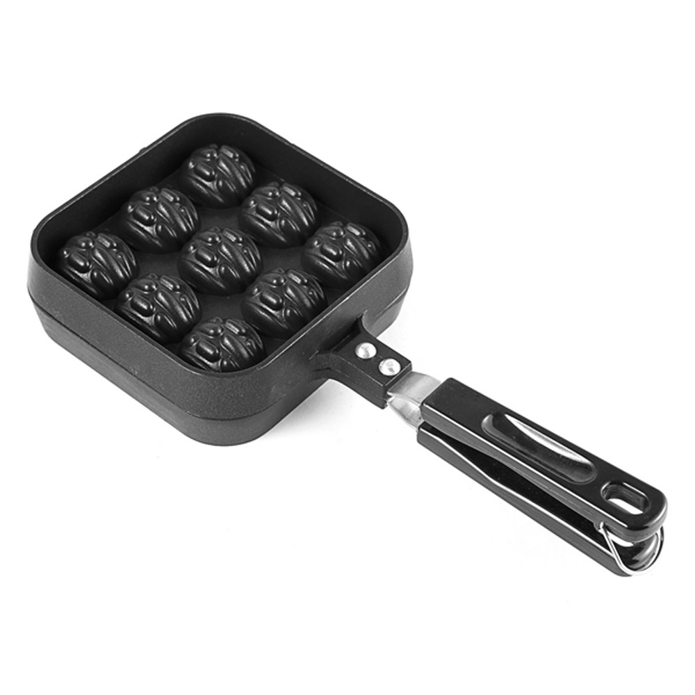 호두과자팬 9구 간식만들기 겨울간식 길거리 가정용 도구 틀 제과제빵 아이들과 함께 집에서