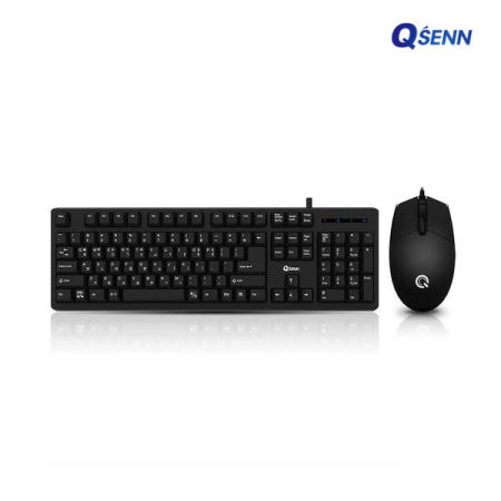 큐센 QSENN GP-KM4500 Plus (USB) 키보드 마우스 합본