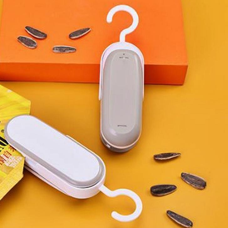 휴대용 실링기 실링포장기 음식 식품 봉합기 접착밀봉기