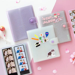 포켓식 네컷 앨범 보관 바인더 커플 포토북 사진첩 4컷 실사용 후기 | 효과 있을까? - 상품 이미지 1