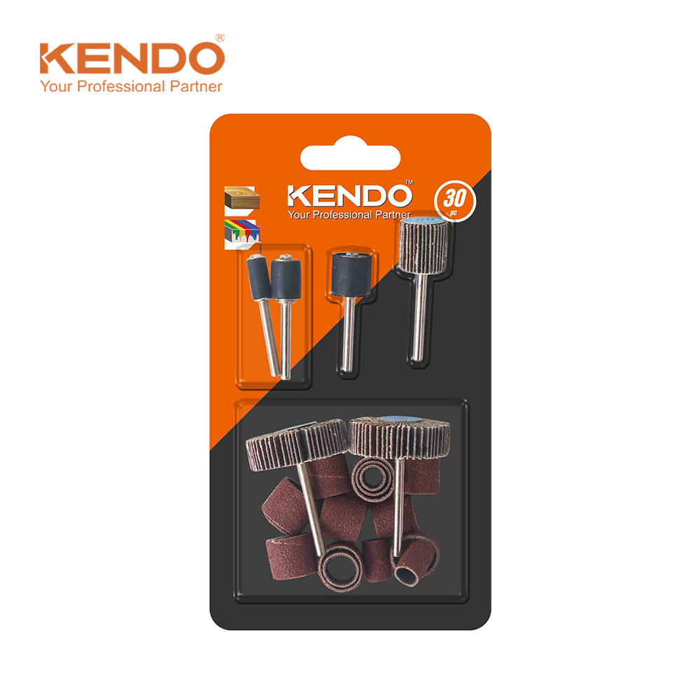 KENDO 켄도 샌딩페이퍼 세트(30P) 98200520 드레멜 악세사리 - 상품 이미지