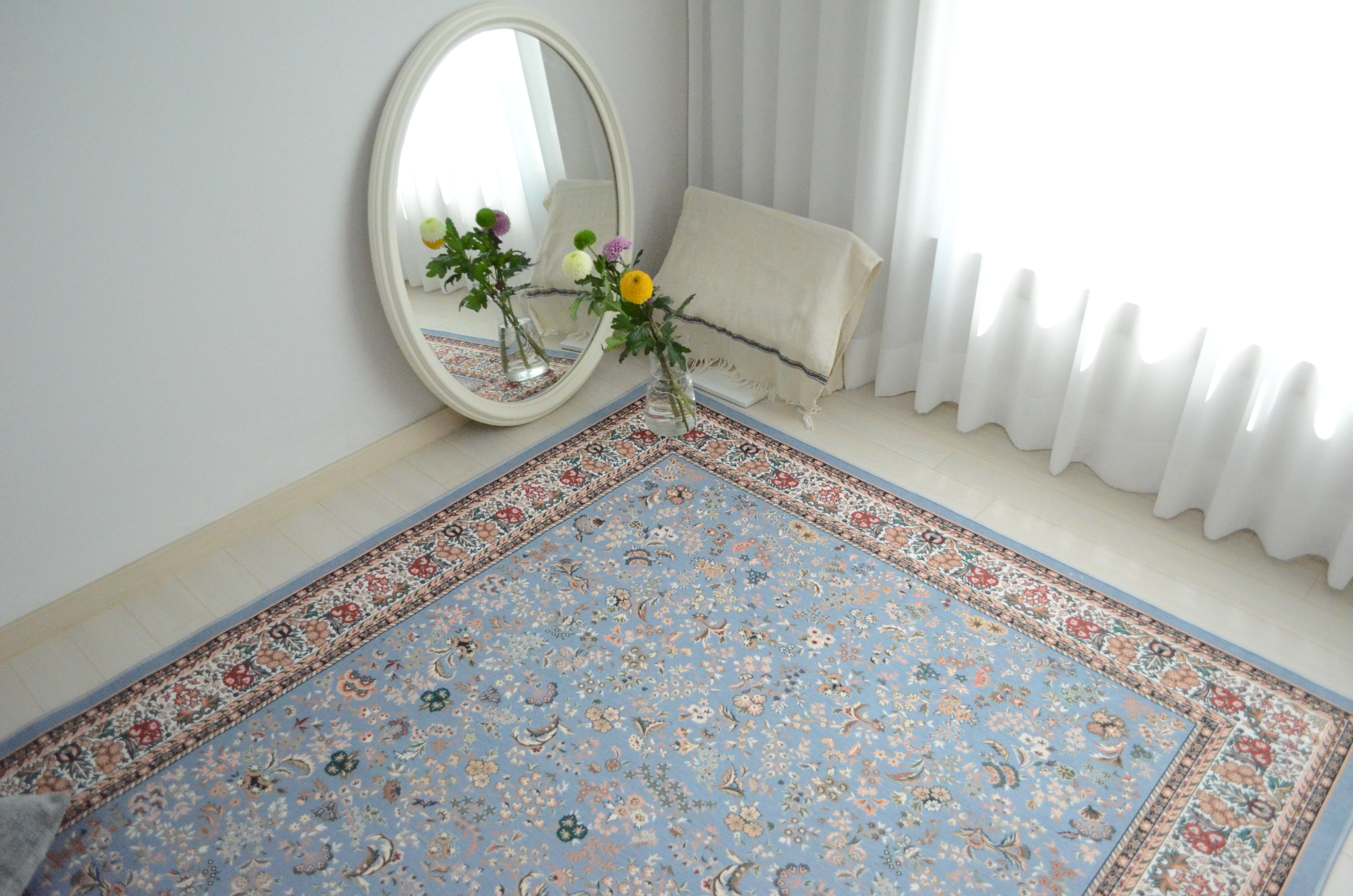 빈티지 카페트 페르시안 거실 사계절 러그 플로러 러그 홈앤러그