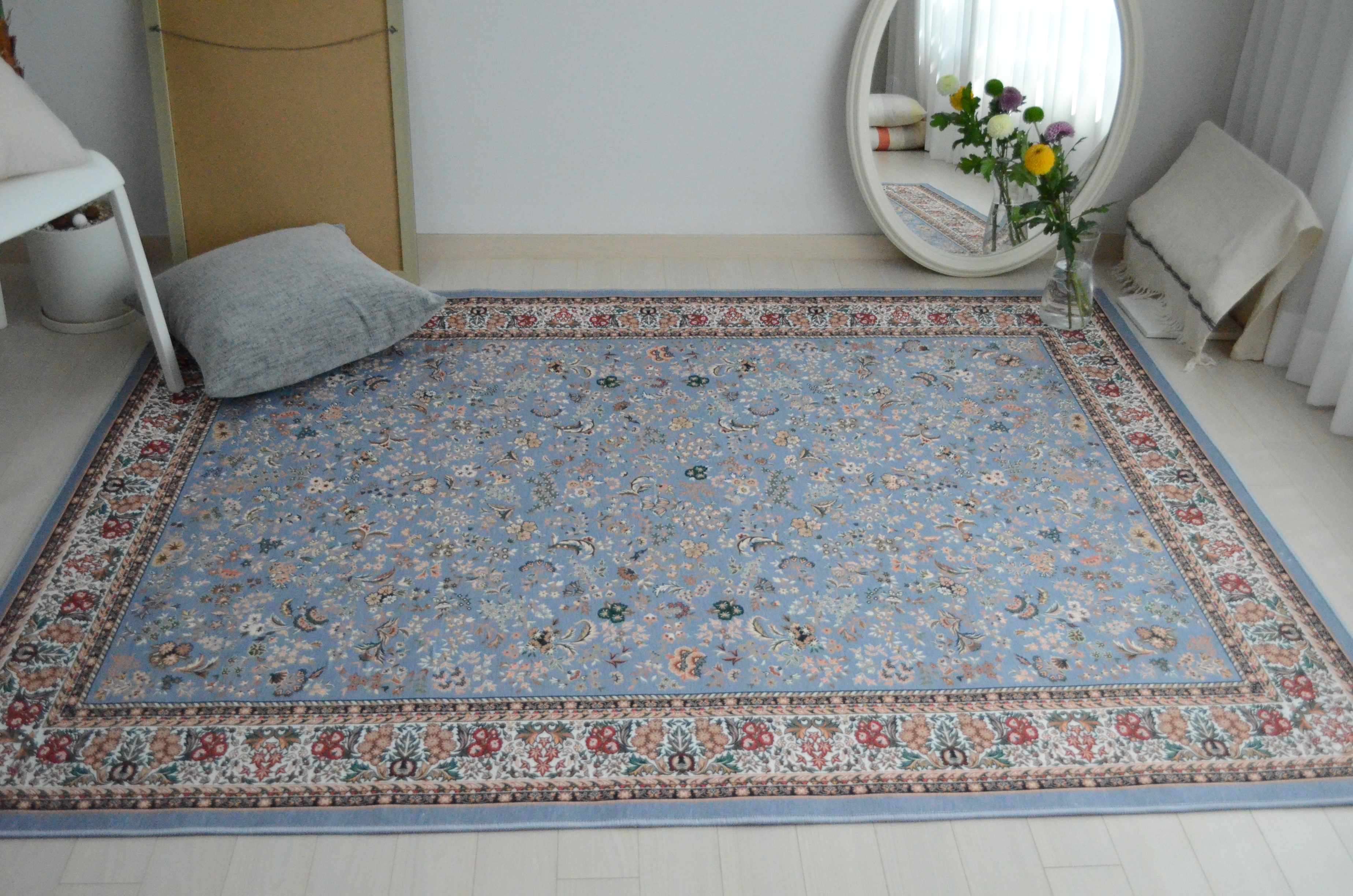 빈티지 카페트 페르시안 거실 사계절 러그 플로러 러그 홈앤러그