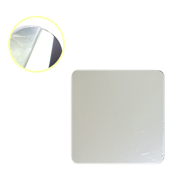 안전거울 정사각 5.5cm X 5.5cm /아크릴거울 사각 거울 - 상품 이미지