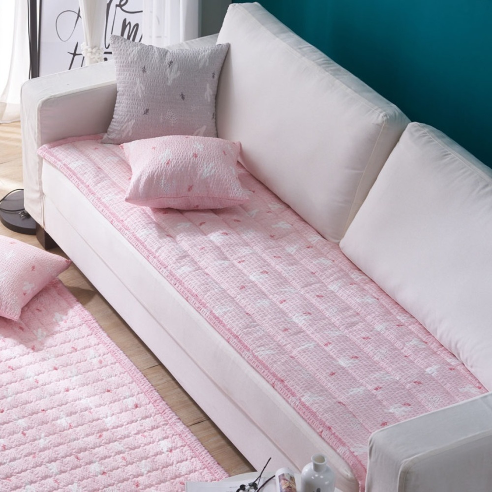 3인용 4인용 여름 시어서커 카우치 폭신한 쇼파매트 쇼파패드 커버