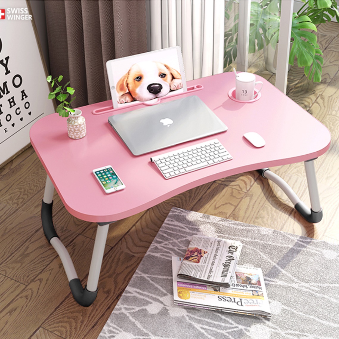 다용도 접이식 좌식 책상 낮은 책상 앉은뱅이 책상 바닥