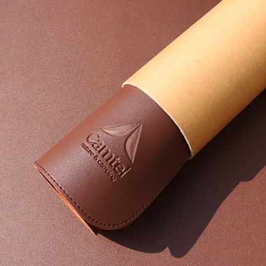 감성 캠핑 테이블보 캠핑용 식탁 패드 가죽 테이블보 러너 M