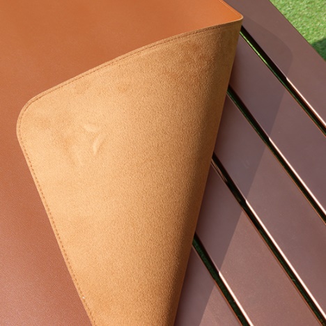 감성 캠핑 테이블보 캠핑용 식탁 패드 가죽 테이블보 러너 M