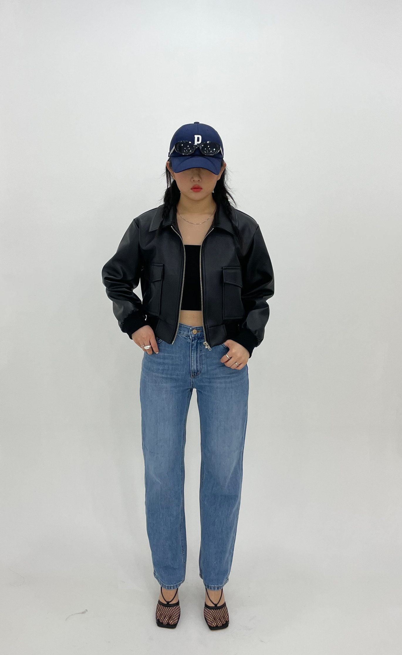 뉴트로 타원형 젠틀 제니 페리 선글라스 상세 이미지 5