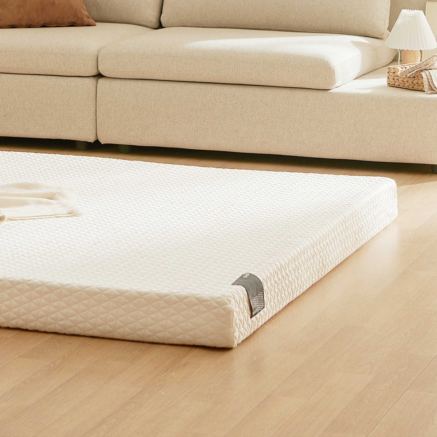 삼분의일 바닥 메모리폼 토퍼 매트리스 단단한 허리에 좋은 수면매트 자취 원룸