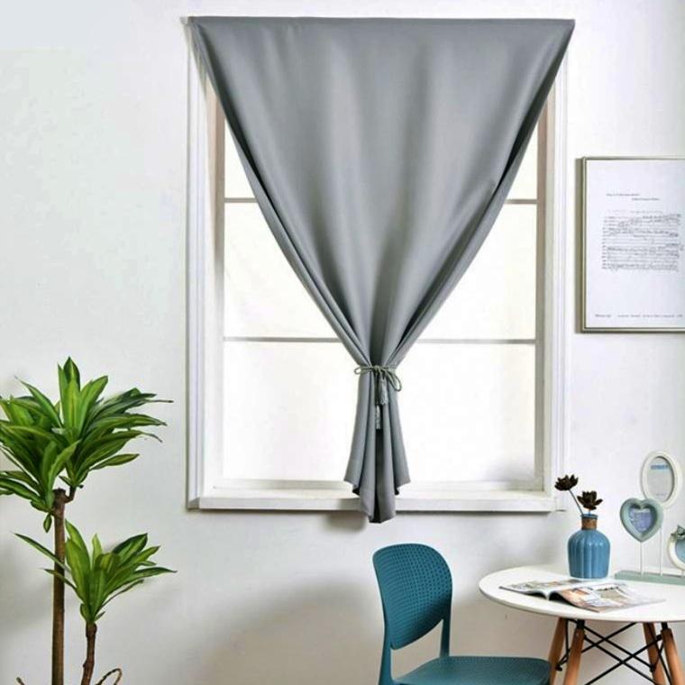 아기방 암막커튼 작은 원룸 아파트거실 커튼 복층커튼 여아 남자아이 자취방 베이지 네이비