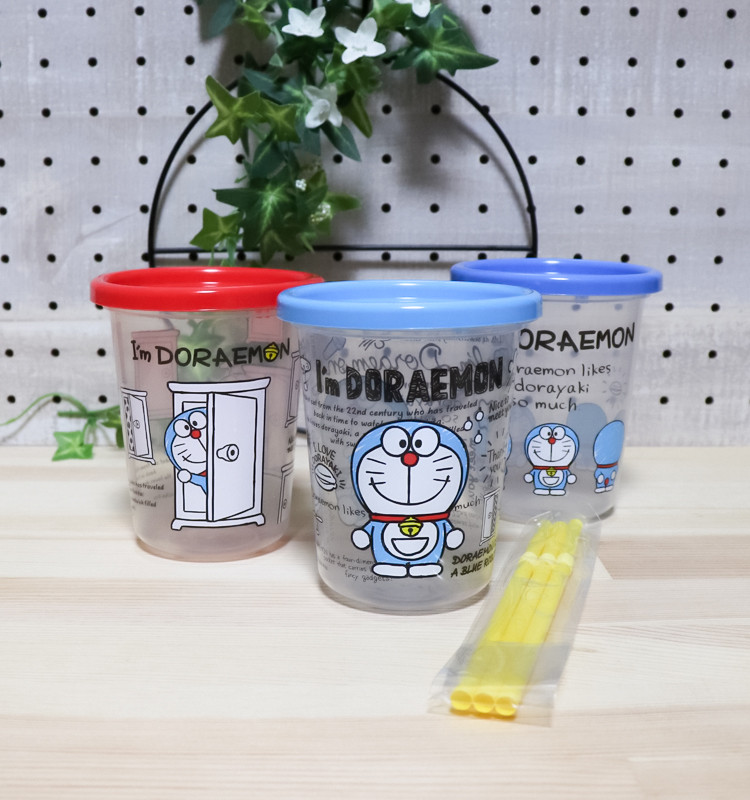 스케이터 도라에몽 빨대컵 320ml 3세트 - 하카타몰